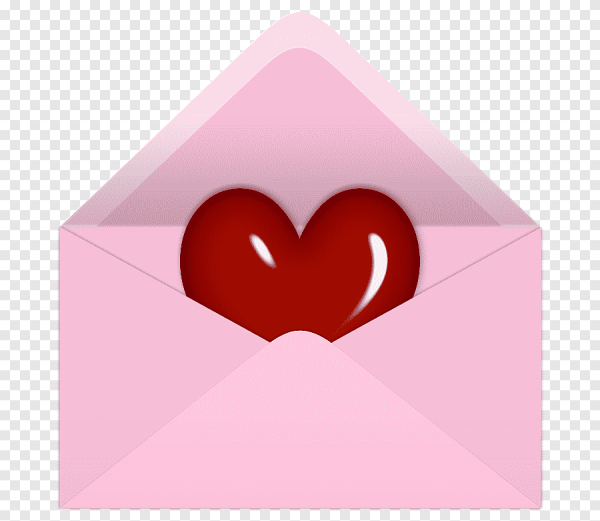 Конверт с сердцем