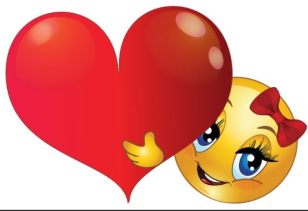 Смайлики и сердечки