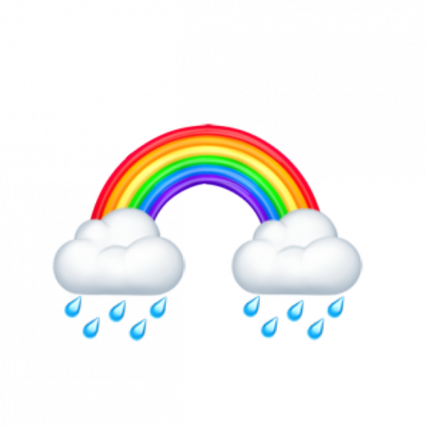 ЭМОДЖИ Радуга