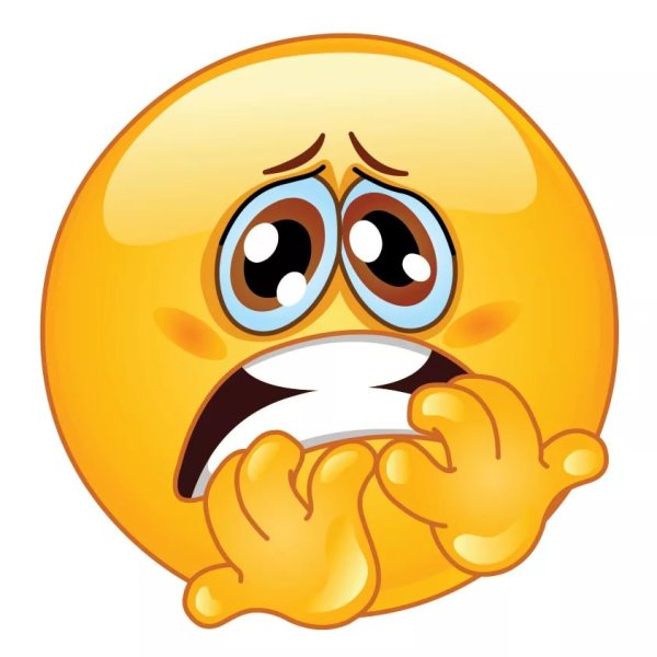 Смайлик испуг