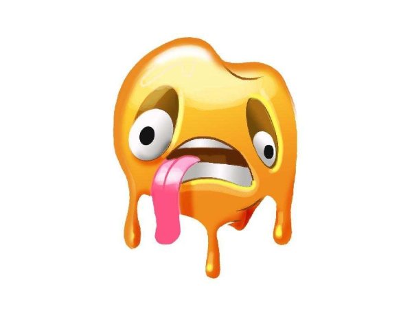 Тающий смайлик