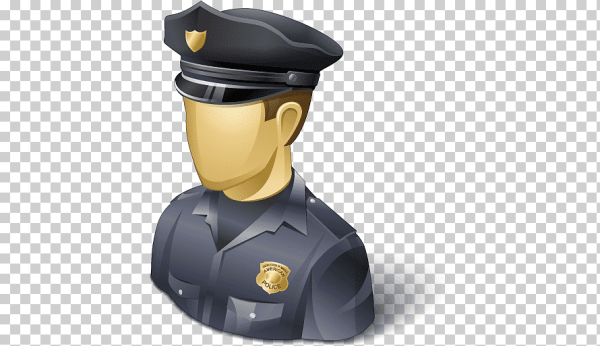 Полиция машина мультяшная