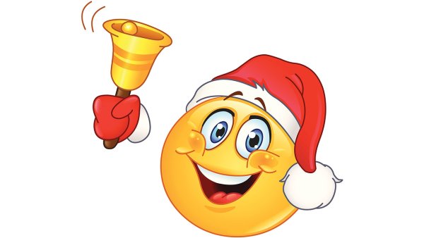 Смайлик новый год