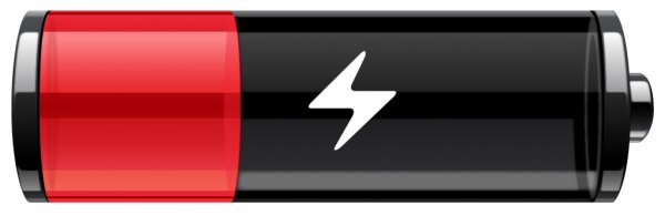 Low Battery низкий заряд батареи