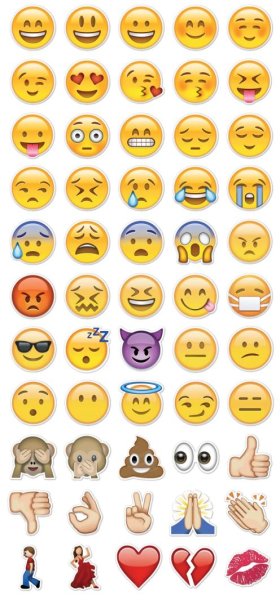 Стикеры смайлы в телеграме