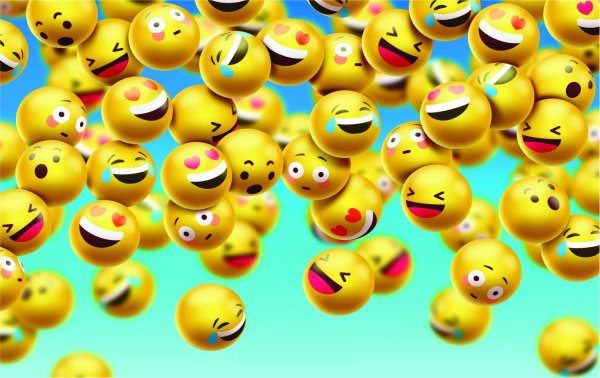 Фон смайлики