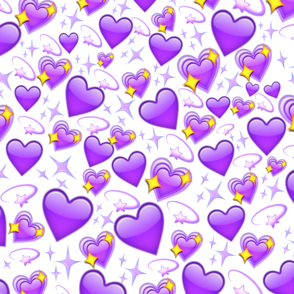 Много сердечек