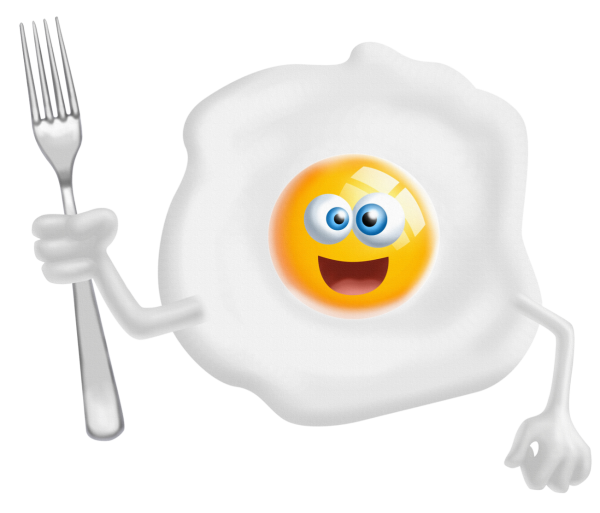 Яичница смайлик