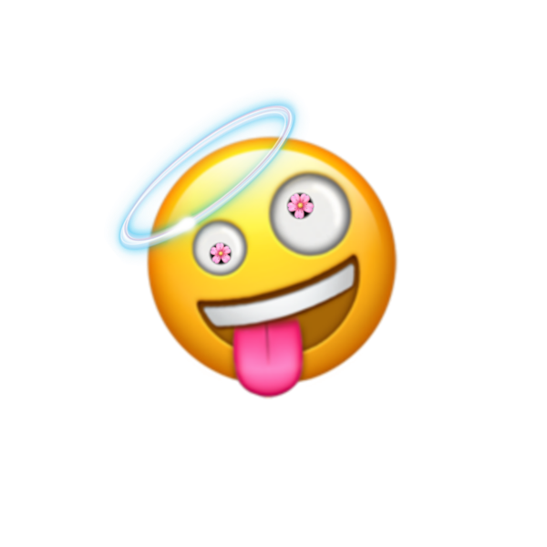 Стикер слюнки текут