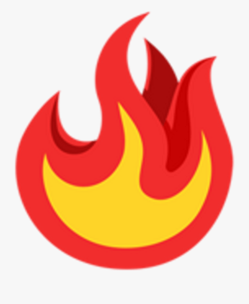 Смайлик огонь