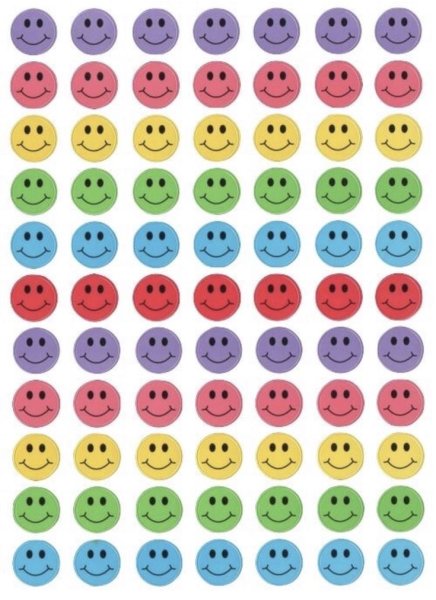 Наклейки для распечатки смайлики