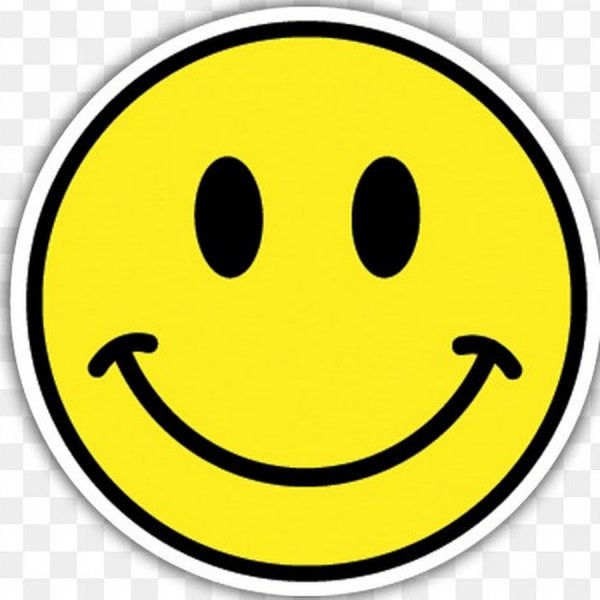 Стикер улыбка