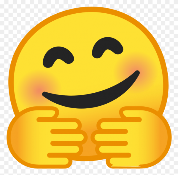 Смайлик обнимаю