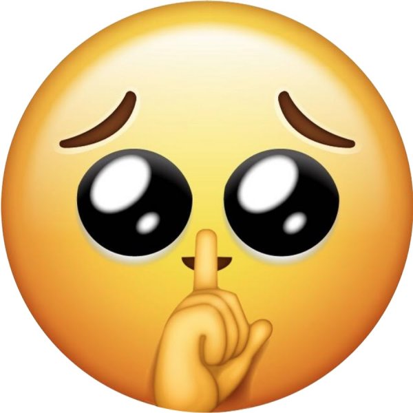 Смайлик с большими глазами