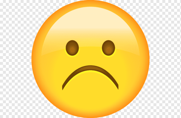 Грустный смайлик