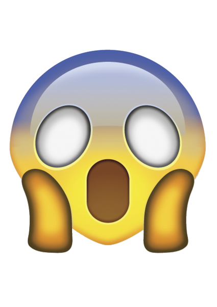 Удивленный смайлик