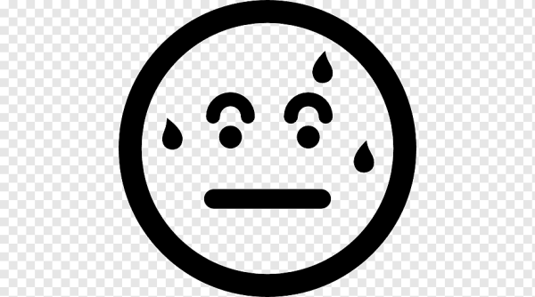 Значок "пот со лба"