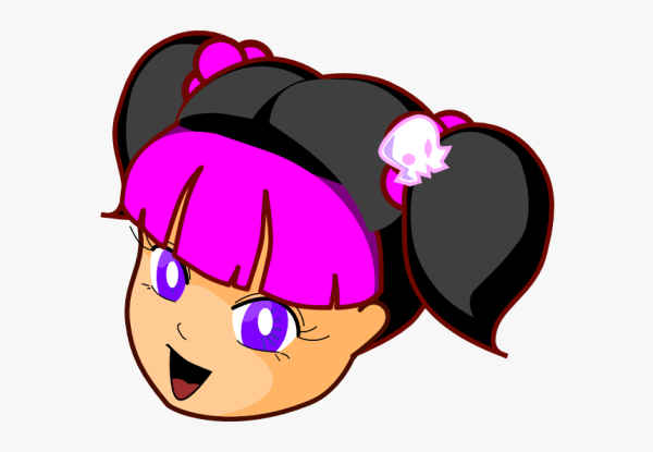 Смайлик девочка геймер