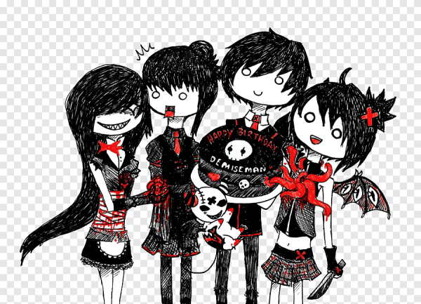 Мультяшный эмо