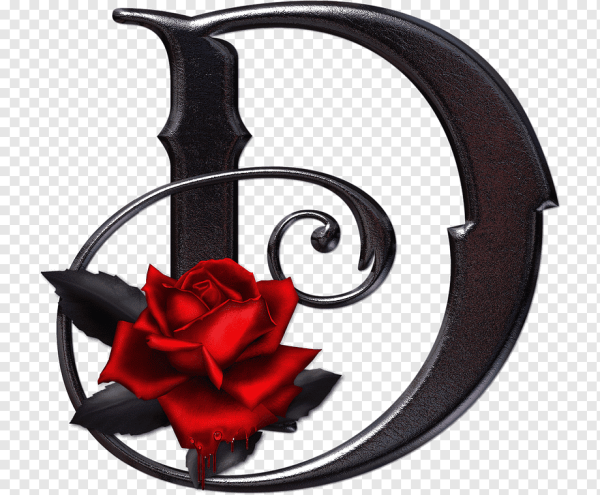 Буква д в готическом стиле