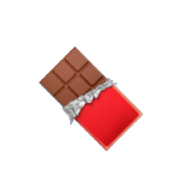 Эмодзи шоколадка