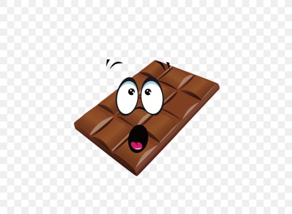 Мультяшная шоколадка