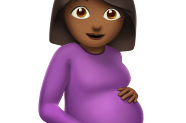 Эмодзи беременная