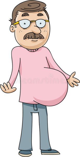 Беременный мужчина карикатура