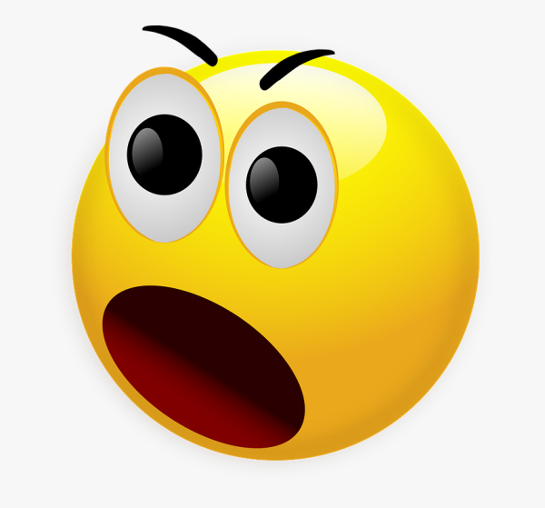 Смайлик с большими глазами