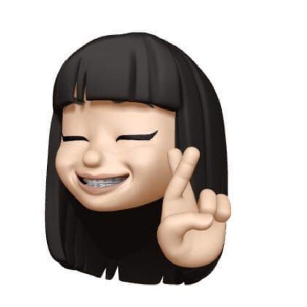 ЭМОДЖИ девушка с челкой