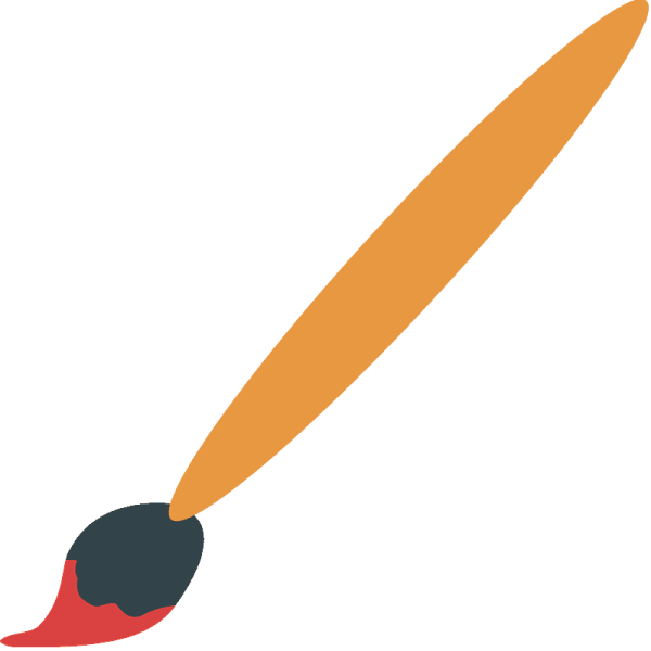 ЭМОДЖИ кисточка