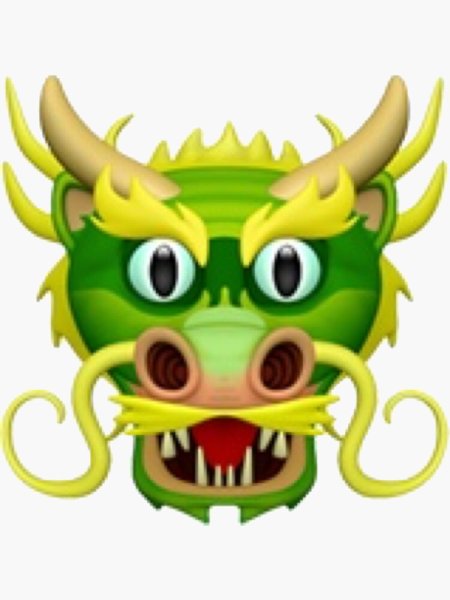 Смайлик дракон