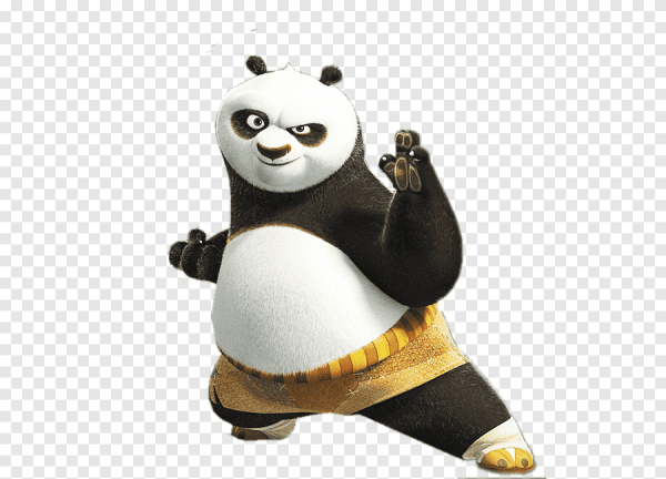 Пингвин и Панда рисунок