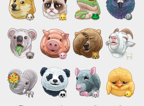 Животные (с наклейками)_