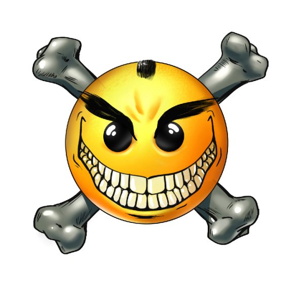 Убитый смайлик