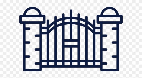 Автоматические ворота значок