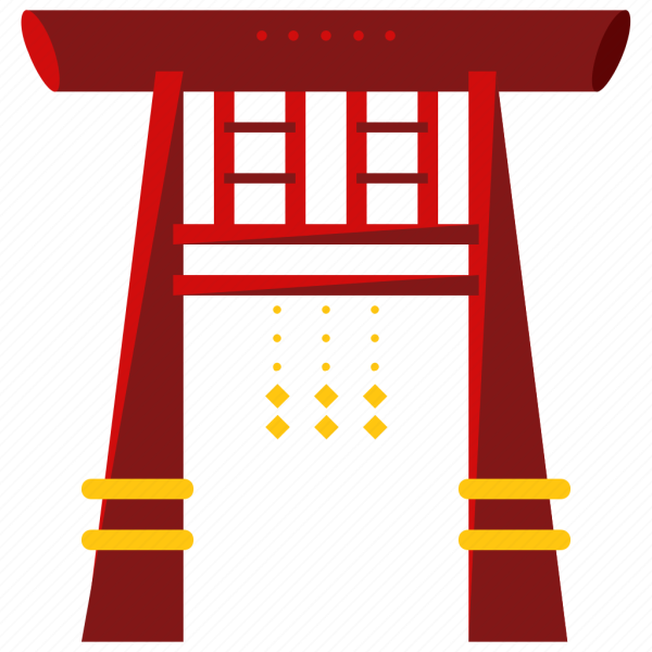 Смайлик китайские ворота