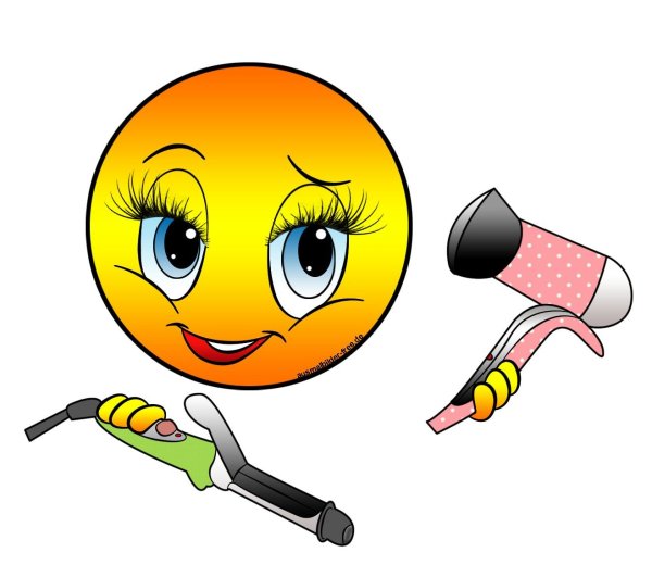 Смайлик парикмахер