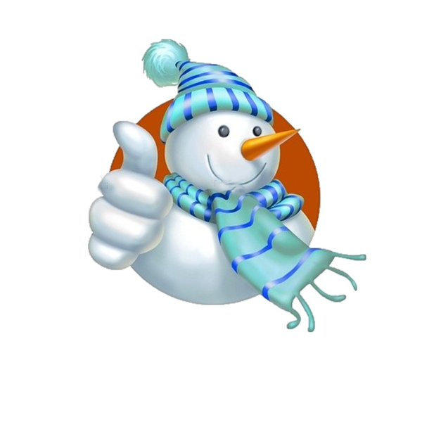 Смайлик дед Мороз