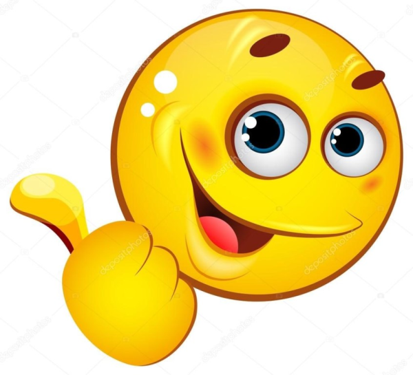 Смайлик указательный палец