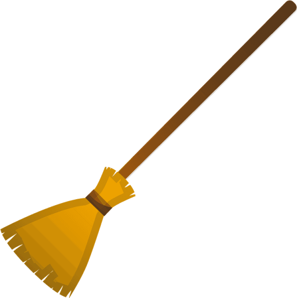 Снеговик с веником