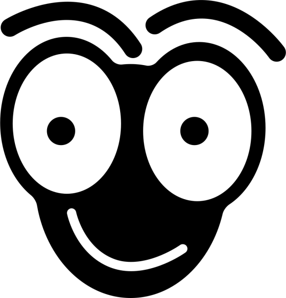 Смайли с выпучеными глазами