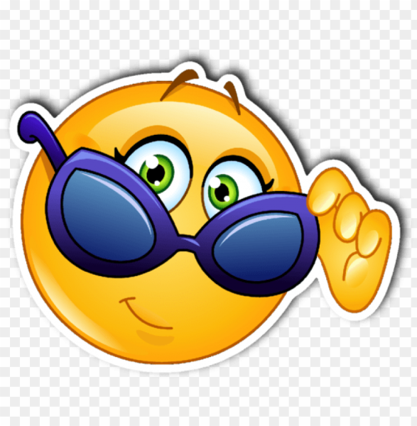 Смайл снимает очки