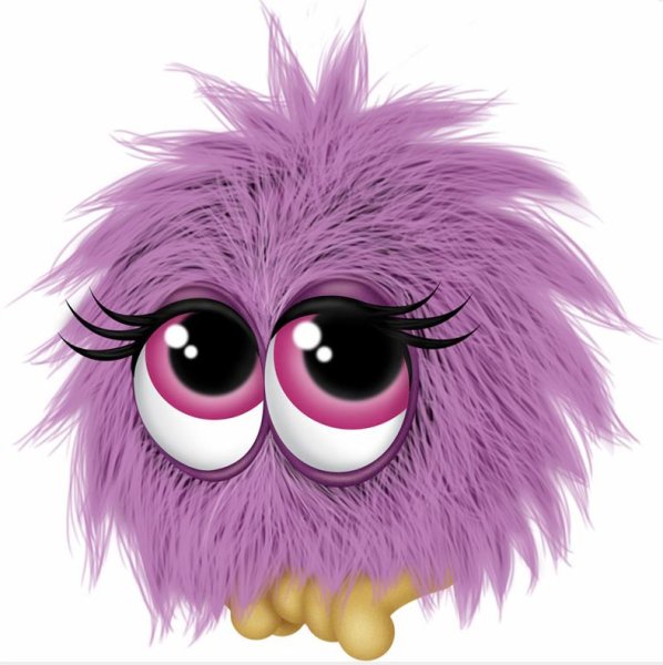 Пушистый монстрик