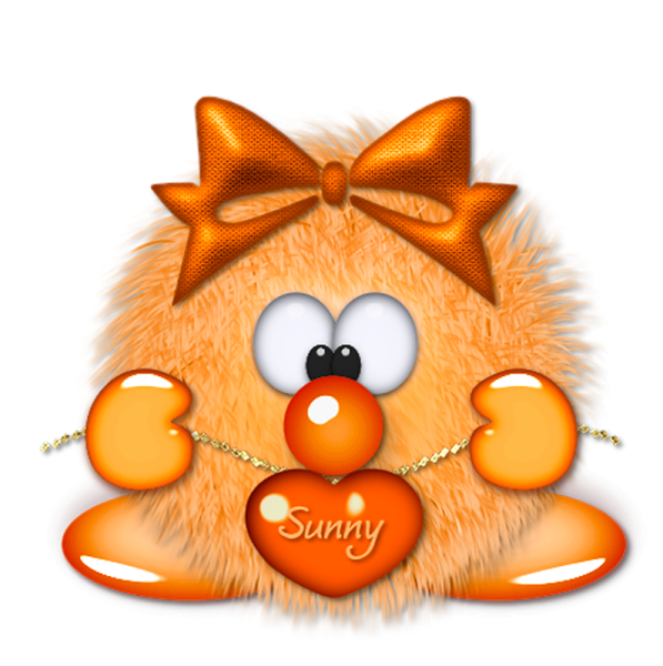 Фиолетовый Пушистик