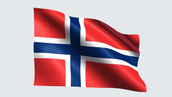Флаг Норвегия