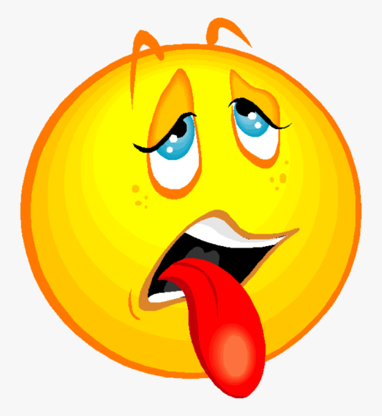 Зевающий смайлик