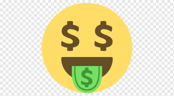 Смайлик деньги