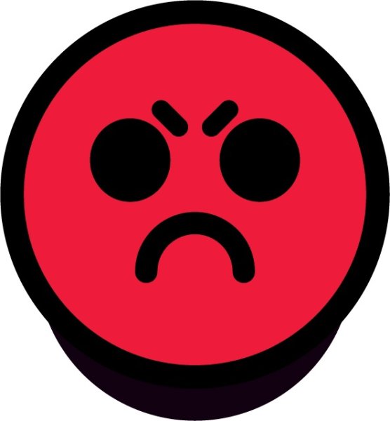 Злой смайлик Браво старс