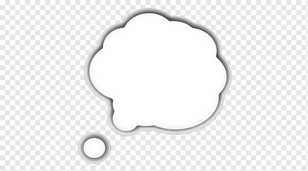 Эмодзи облачко мыслей